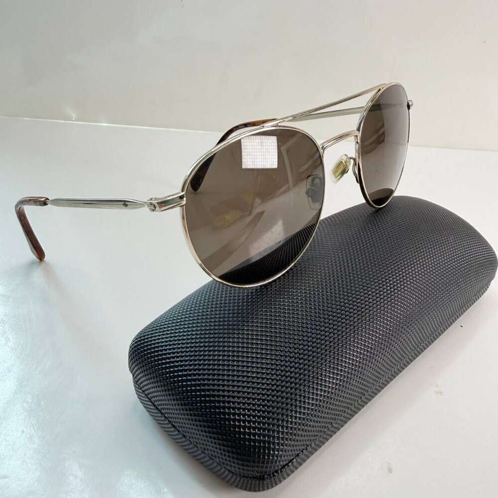 Fossil FOS 3069/S 06J70 – Classic Round Metal Sunglasses
